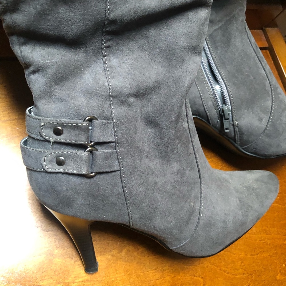 New Direction Women’s Suede-Like Boots
